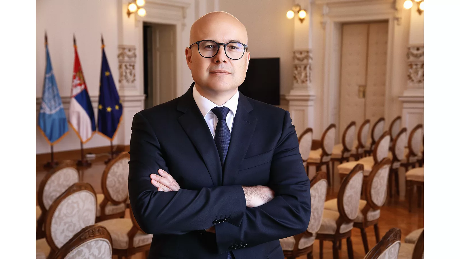 Milos Z Vucevic.jpg. The photo was taken in the office of Mr. Miloš Vučević in Novi Sad.. Ilustracija uz vest: Vučević izrazio bojazan zbog mogućeg odlučivanja bez uvažavanja drugih stavova