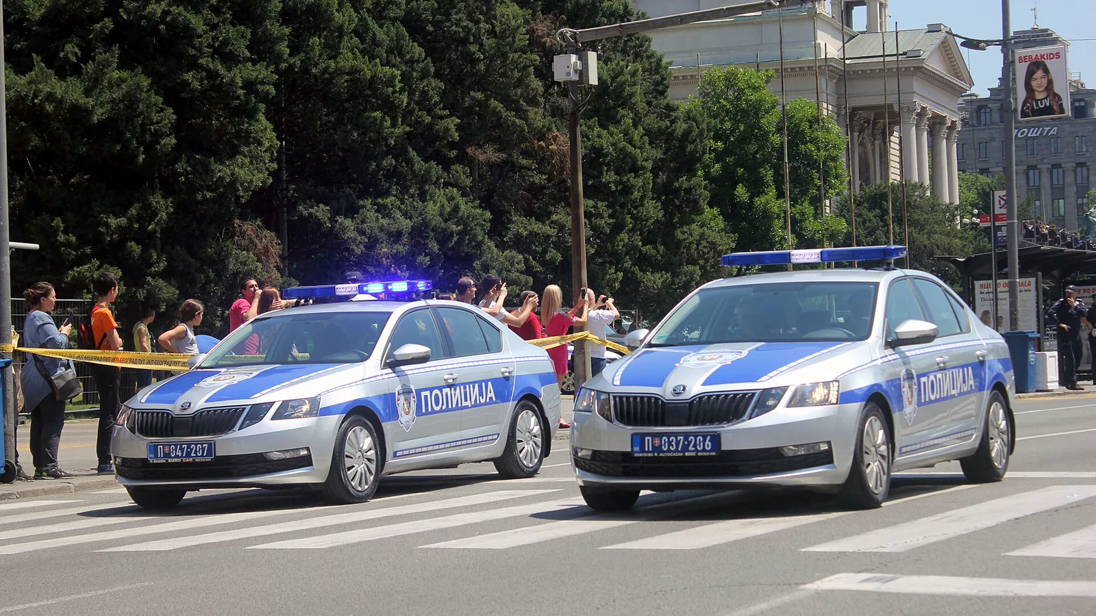 Fotografija: MUP Srbije skode sive1.jpg. Ilustracija uz vest: Uhapšen osumnjičeni da je krao novčanike, oštetio građane za pola miliona dinara