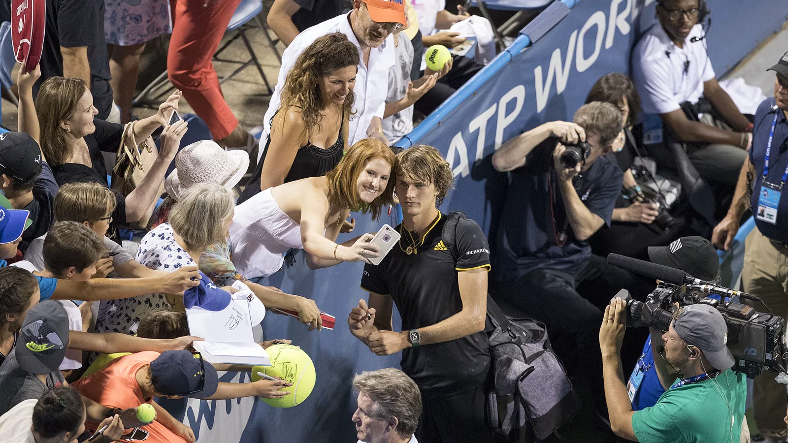 Fotografija: 2017 Citi Open Tennis Alexander Zverev (36208366901).jpg. Ilustracija uz vest: Zverev wins US Open to earn second grand slam victory