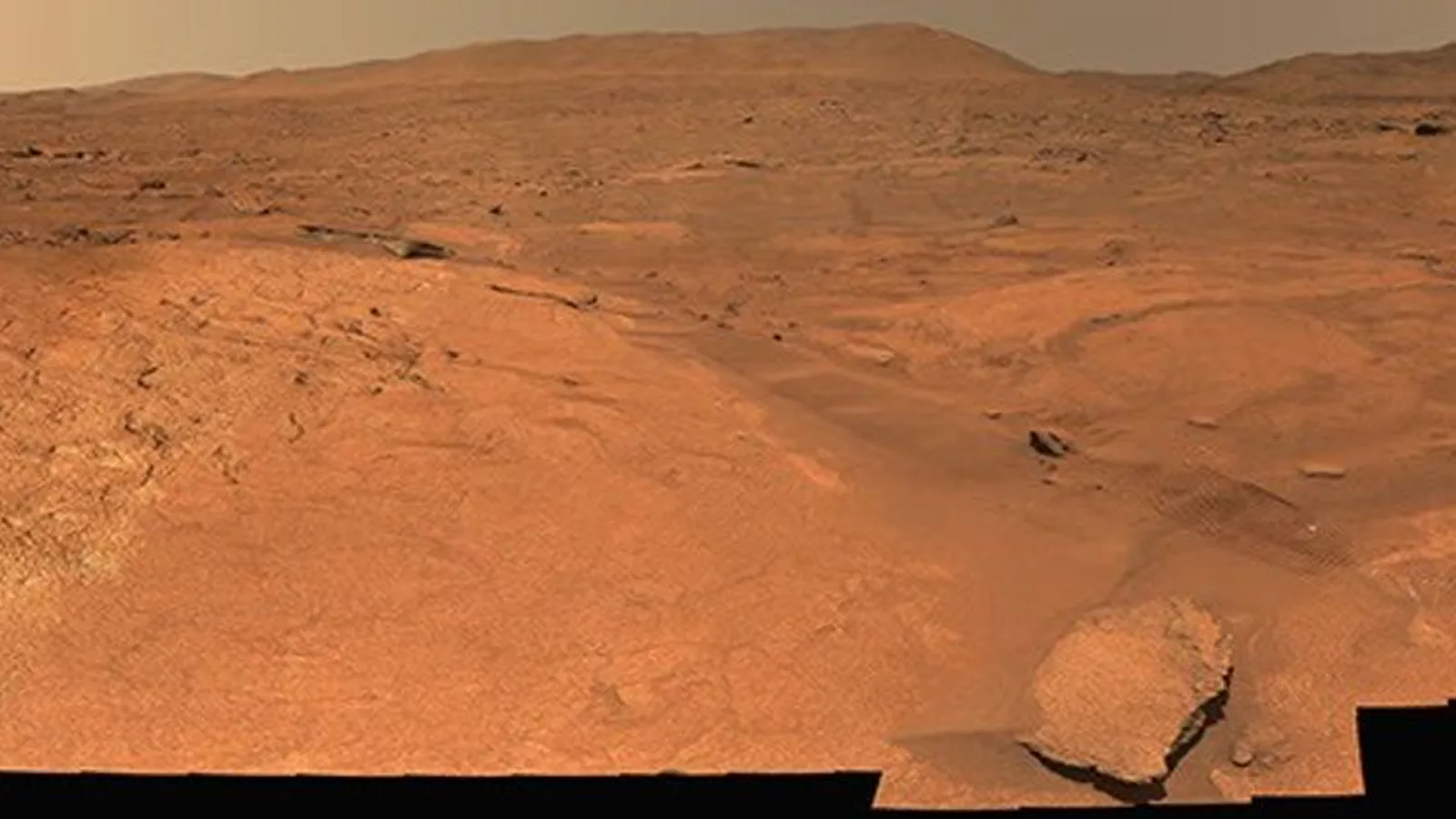 Perseverance view of Turquoise Bay on Mars. Ilustracija uz vest: Perseverance snimio panoramu oblasti Turquoise Bay na Marsu