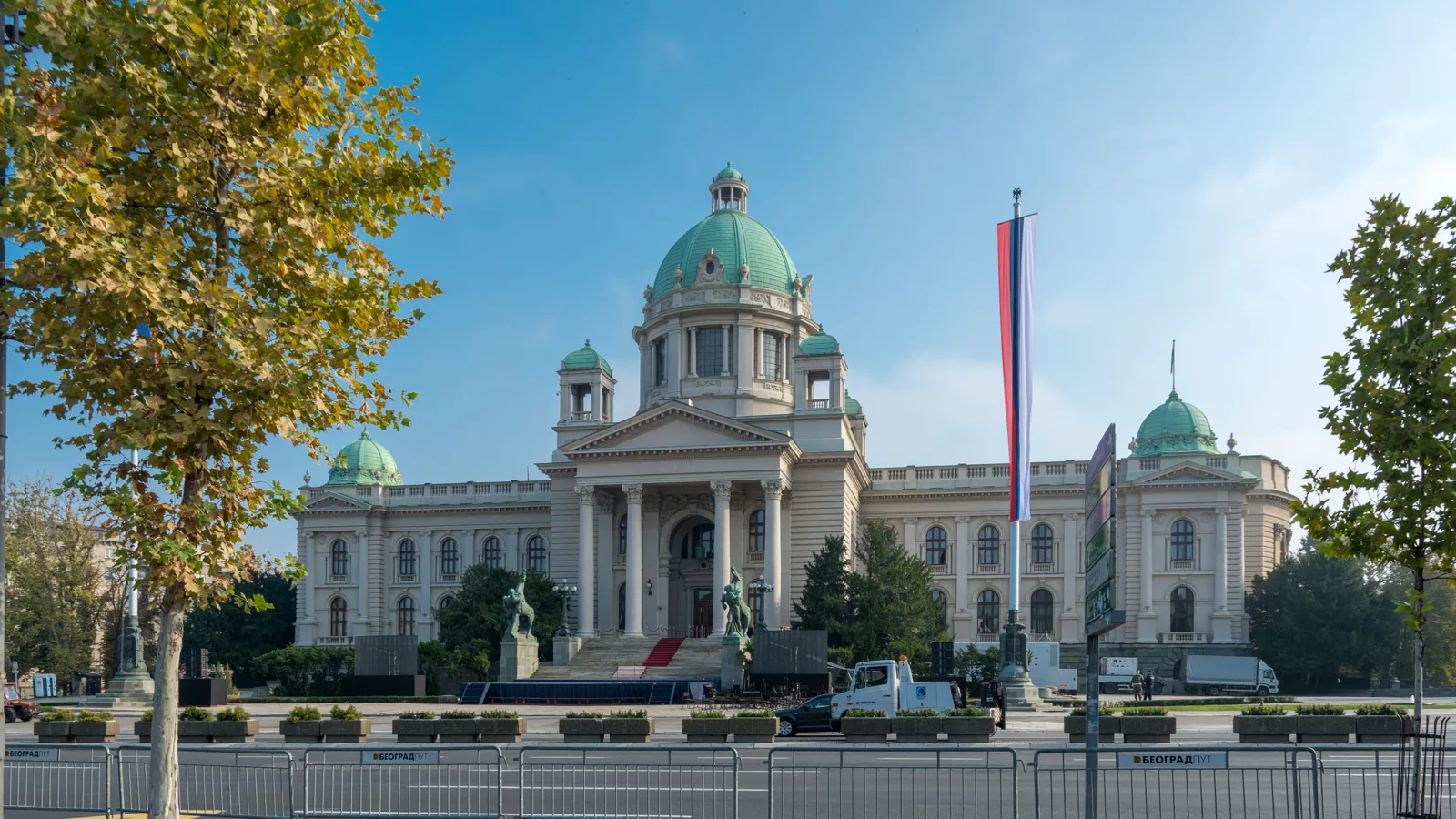 Narodna skupština Republike Srbije u Beogradu. Institucionalna fotografija uz vest o izbornoj listi koju je proglasio RIK.. Ilustracija uz vest: Jerković: Sve prijavljene izborne nepravilnosti moraju da se provere