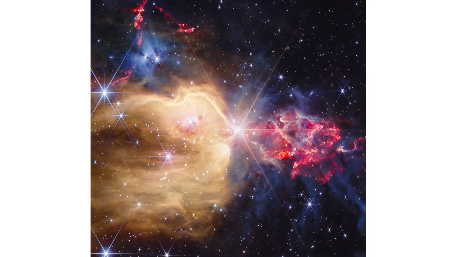Webb otkrio haotične mlazove i mlade zvezde u maglini NGC 7129