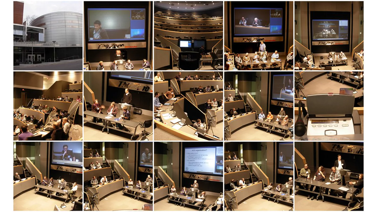 Panels at First Conference on Artificial General Intelligence (AGI-08). Ilustracija uz vest: Rad posmatra generacije AI modela kroz principe populacione genetike. Ilustracija uz vest: Novi AI pobedio vrhunske igrače Stratega i nadmašio dosadašnje modele