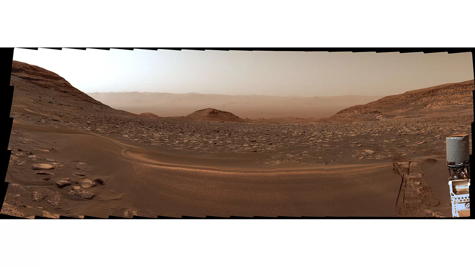 Curiosity se osvrnuo na Gale krater nakon novog visinskog rekorda