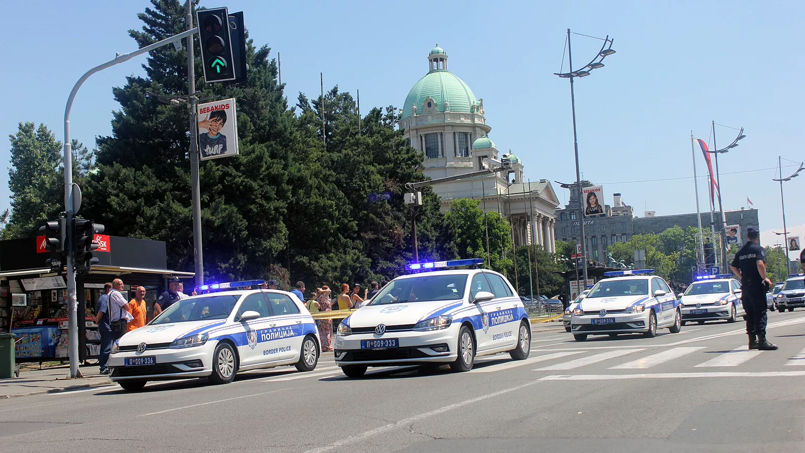 Fotografija: MUP Srbije vw granicna1.jpg. Ilustracija uz vest: Određen pritvor muškarcu u čijem automobilu je pronađen kilogram kokaina