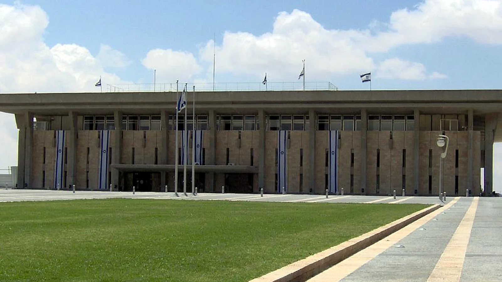 Zgrada Kneseta u Jerusalimu. Institucionalna ilustracija uz vest o izraelskom ministru.