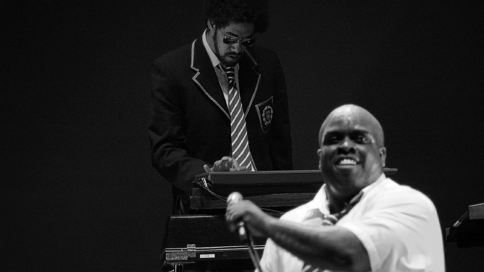 Gnarls Barkley na nastupu 2007. godine — arhivska fotografija dua CeeLo Green i Danger Mouse.. Ilustracija uz vest: Gnarls Barkley najavili prvu turneju posle 18 godina